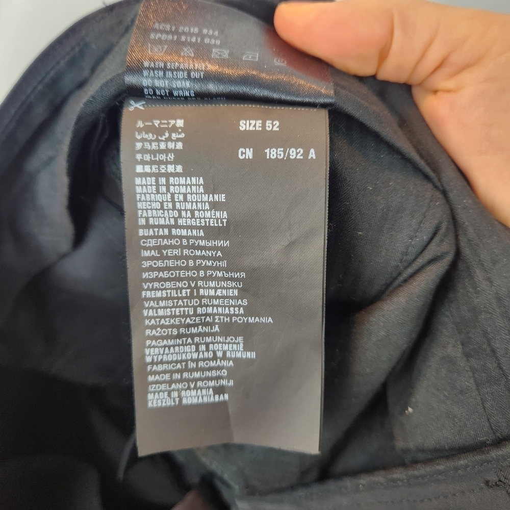 Prada casual black pants size 38(52) in EUC - Picture 10 of 10